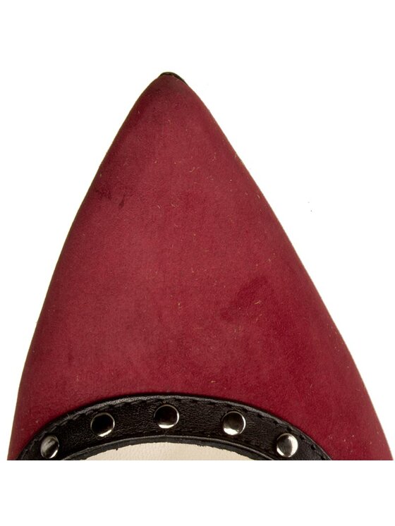 Scarpe stiletto B3951 Bordeaux