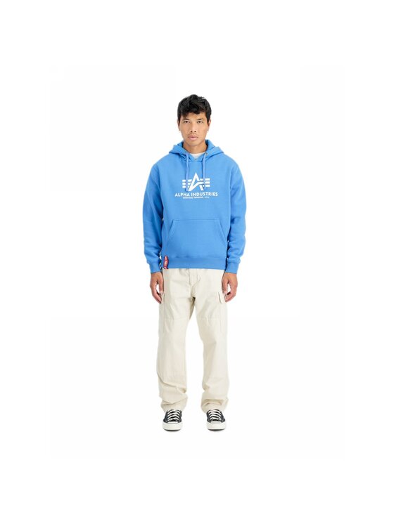 Alpha Industries Alpha Industries Mikina AI.178312-737 Modrá Basic Fit