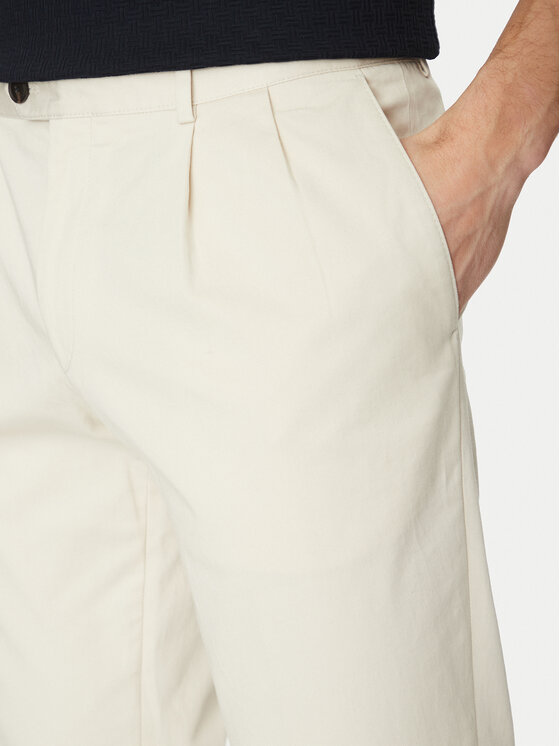 JOOP! JOOP! Chinosy 17 JT-70Randar12-W 10017812 30045140 Écru Regular Fit