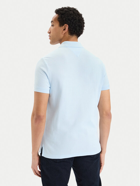 Tommy Hilfiger Tommy Hilfiger Poloshirt MW0MW43046 Hellblau Regular Fit
