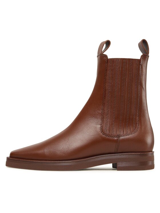 Gino Rossi Gino Rossi Μποτάκια με λάστιχο 222FW131 Καφέ