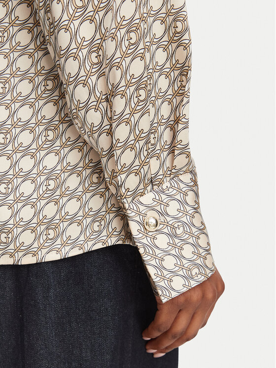 Guess Guess Särk W6YH23 W2946 Helebeež Regular Fit