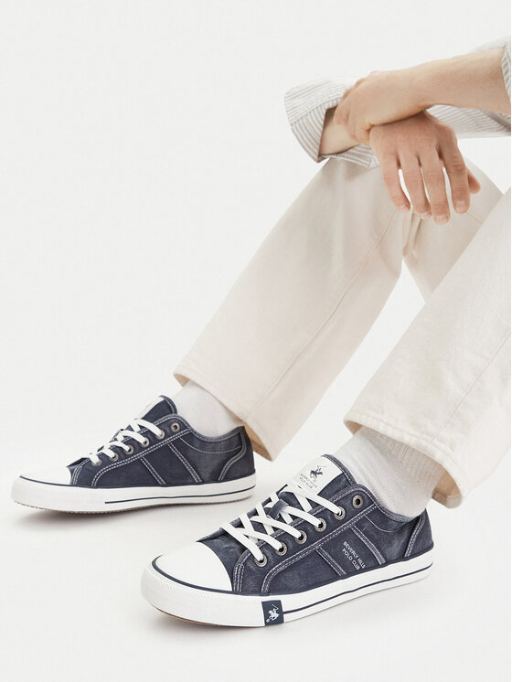 Beverly Hills Polo Club Beverly Hills Polo Club Sneakers aus Stoff CEO-HACKNEY-01 Dunkelblau