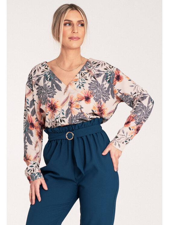 FIGL FIGL Koszula M1070 Kolorowy Regular Fit