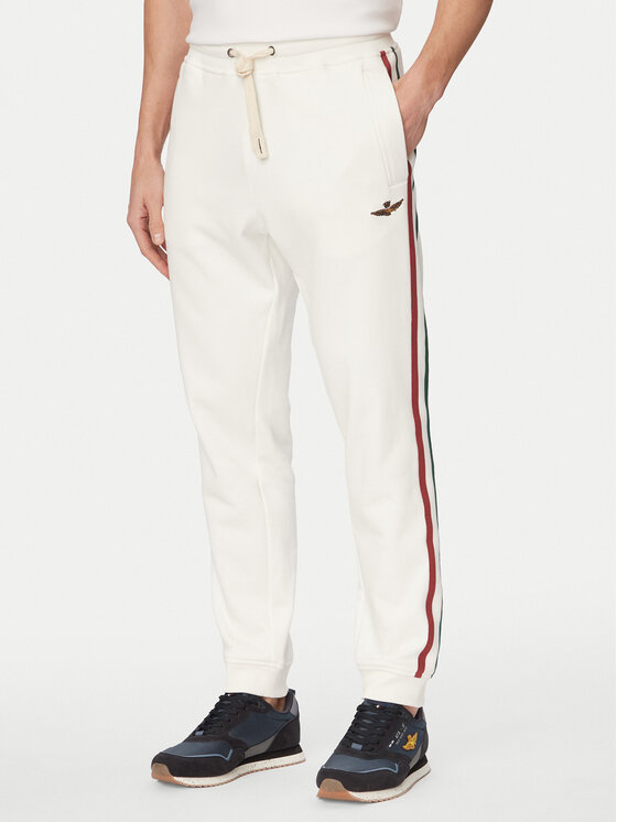 Aeronautica Militare Aeronautica Militare Spordidressid 261TF0107UF00677 Valge Regular Fit