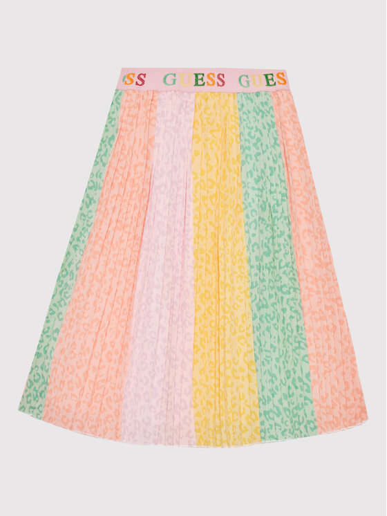 Gonna plissettata J2YD00 WC6C0 Multicolore Regular...