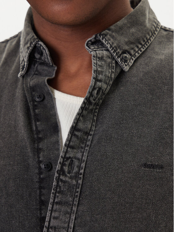 Levi's® Levi's® cămașă de blugi Autentic A7210-0038 Gri Relaxed Fit