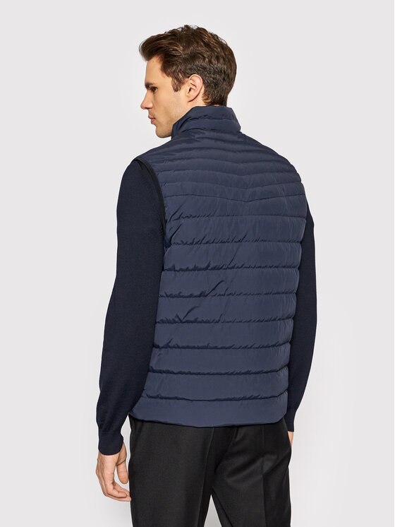 Gilet Oblu 50456017 Blu scuro Regular Fit