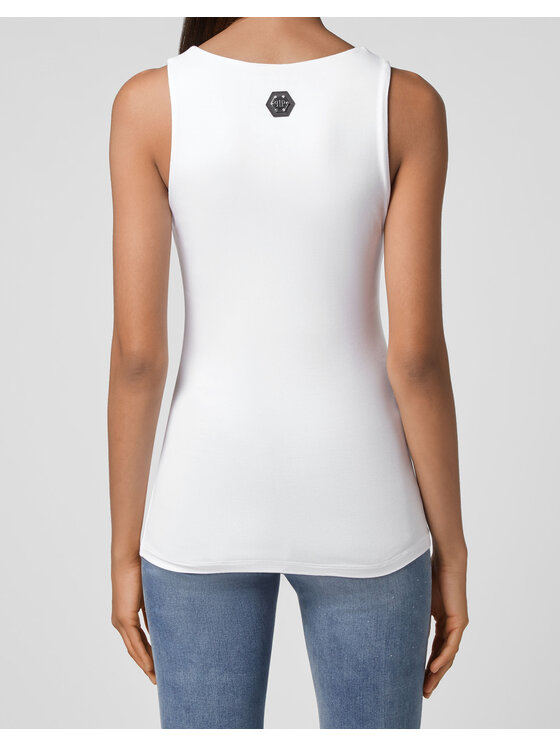 PHILIPP PLEIN PHILIPP PLEIN Smanicato 4635 Bianco Skin Tight Fit