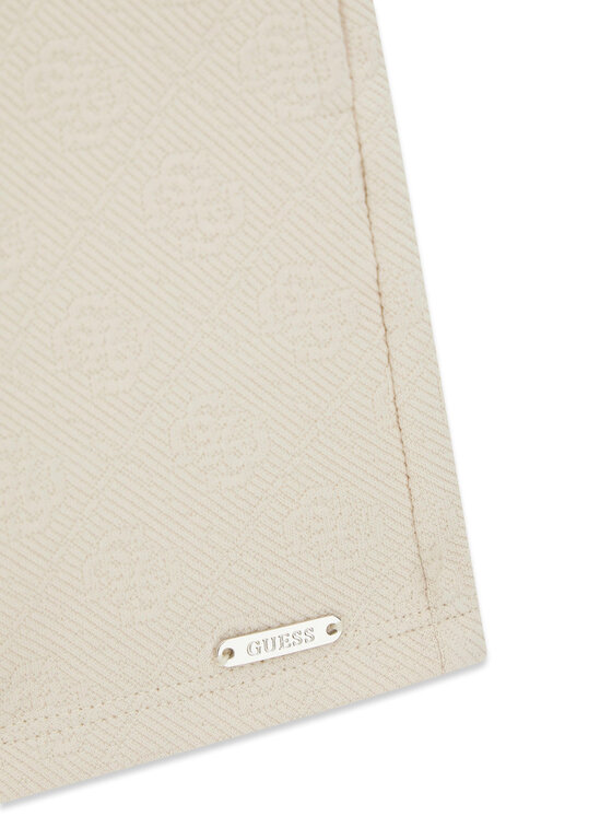 Guess Guess Pantaloncini di tessuto J6GD18 KF520 Beige chiaro Regular Fit