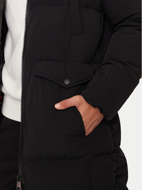 AFTER LABEL AFTER LABEL Пухено яке Alaska A00014 Черен Regular Fit