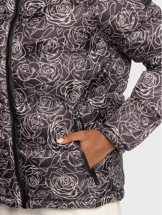 Head Head Пухено яке Rebels Star Phase 824142 Черен Regular Fit