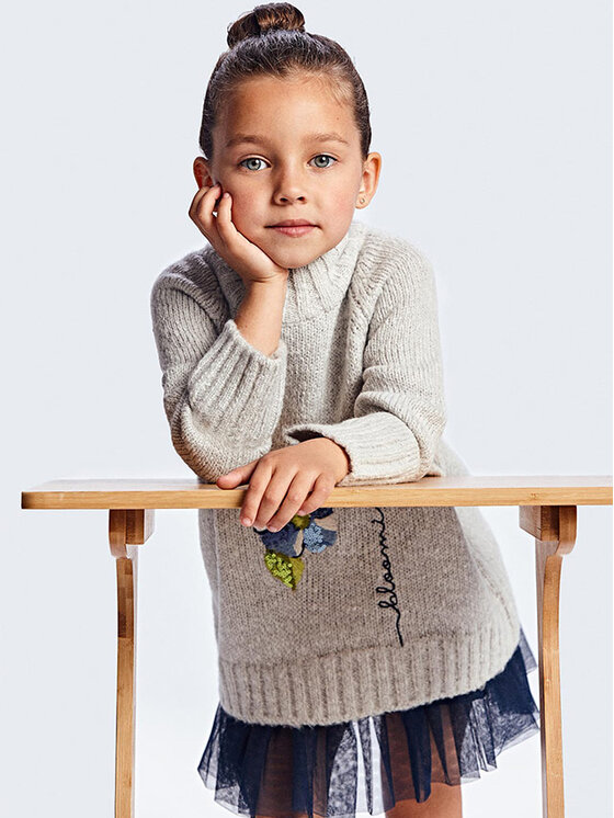 Completo maglione e vestito 4931 Grigio Regular