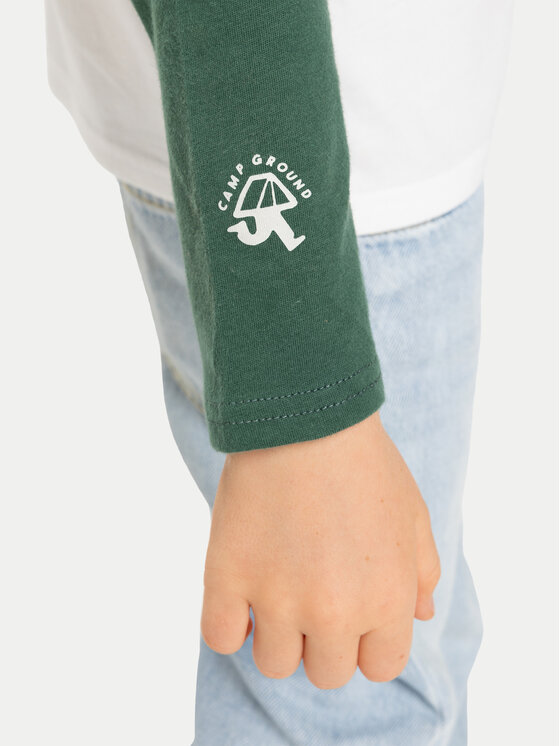 Quiksilver Quiksilver Блузка Ev Spot On Raglan EQKZT03574 Білий Regular Fit