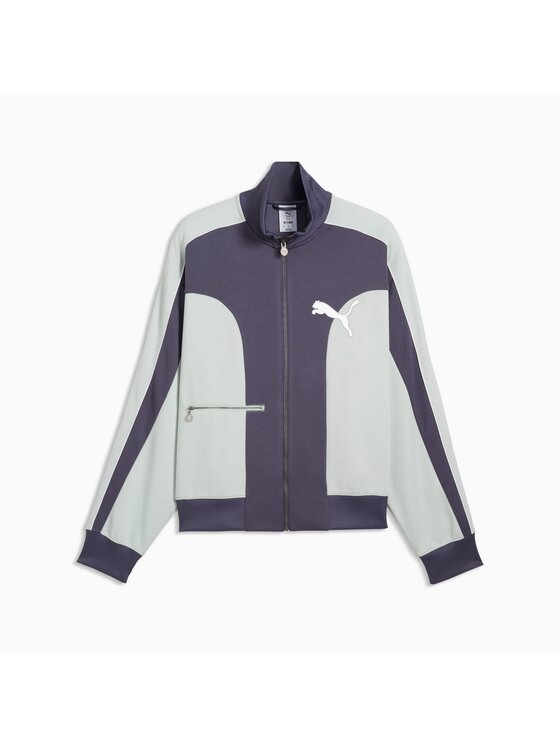 Puma Puma Bluza 636735 Fioletowy Regular Fit