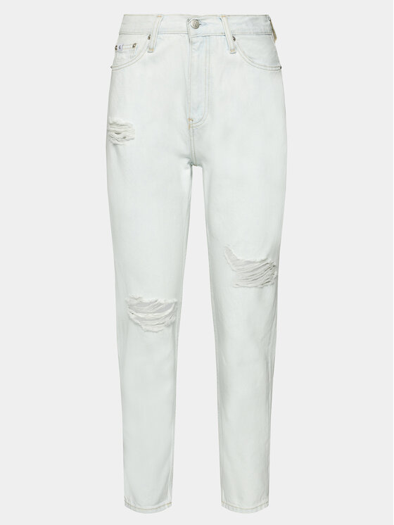 Calvin Klein Jeans Calvin Klein Jeans Farmer Mom Jean J20J222147 Kék Mom Fit