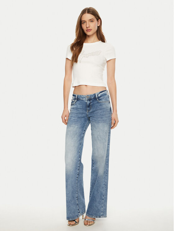 Guess Guess Тишърт W5RI68 KA0H1 Бял Regular Fit