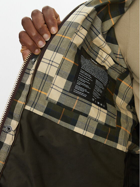 Barbour Barbour Kevad-sügis jope Bedale MWX0018SG91 Roheline Relaxed Fit