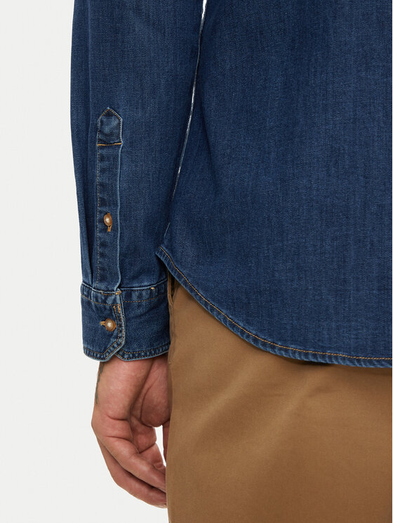 Levi's® Levi's® cămașă de blugi Battery Housemark 86625-0052 Albastru Slim Fit
