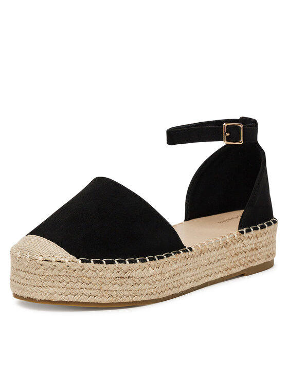 DeeZee DeeZee Espadryle WSS990-215 Czarny