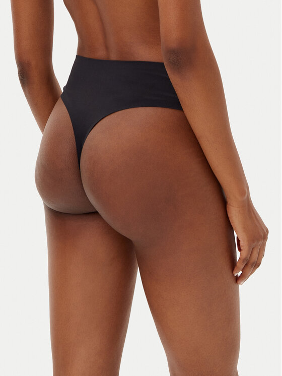 Hunkemöller Hunkemöller Kalhotky string Smooth 206773 Černá