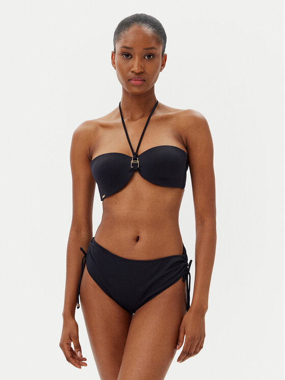 Selmark Selmark Bikini partea de sus BL416 Negru