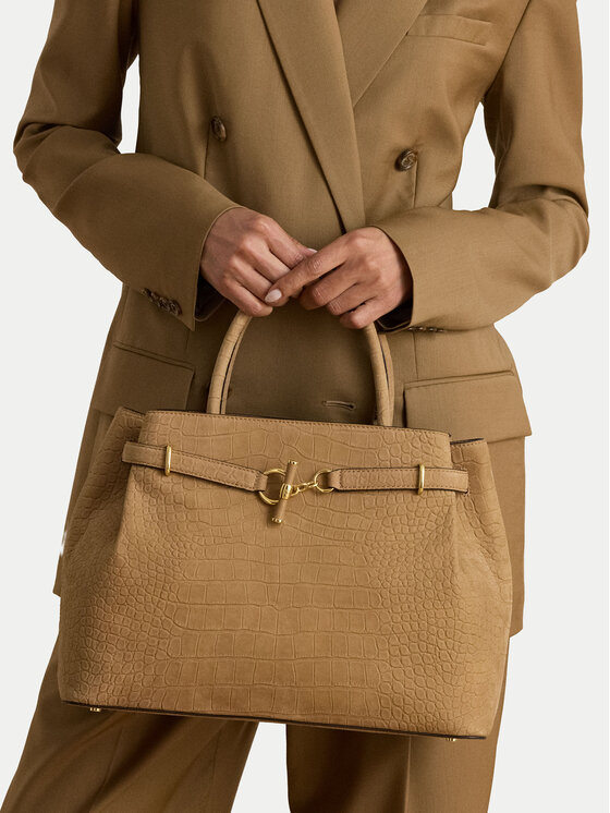 LAUREN RALPH LAUREN LAUREN RALPH LAUREN Kabelka 431P18464001 Světle hnědá