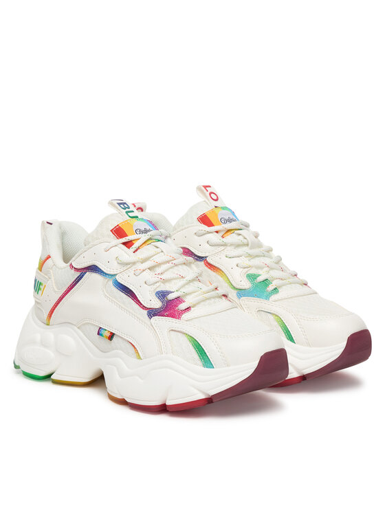 Buffalo Buffalo Sneakersy 1410125 Bílá