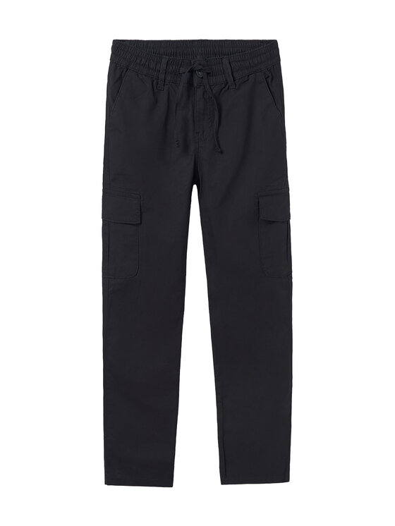 Mayoral Mayoral Штани з тканини 6526 Чорний Regular Fit