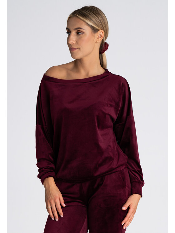 FIGL FIGLFIGL Felpa M968 Bordeaux Regular Fit