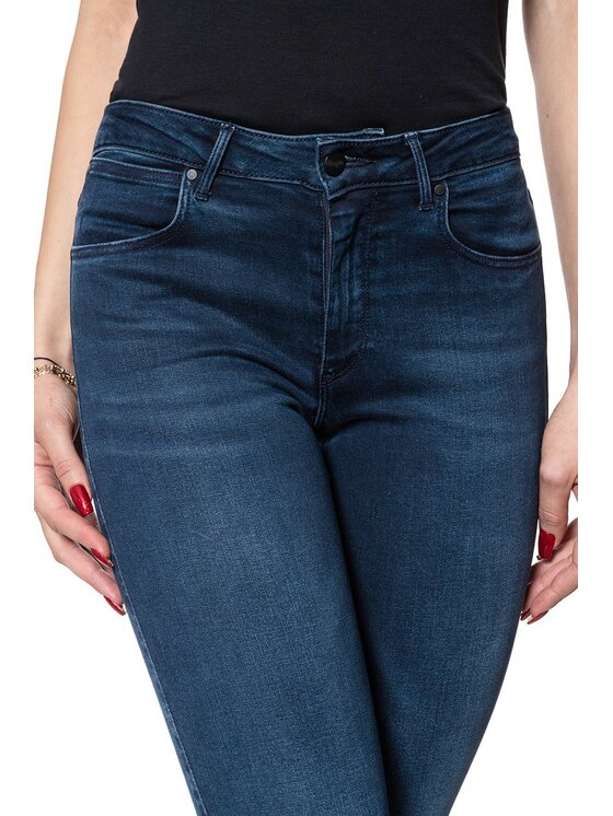 Wrangler Wrangler Jeansy BOOTCUT Niebieski Regular Fit