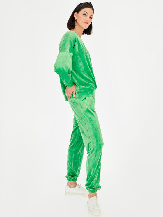 L’AF L’AF Bluza Eden Zielony Regular Fit