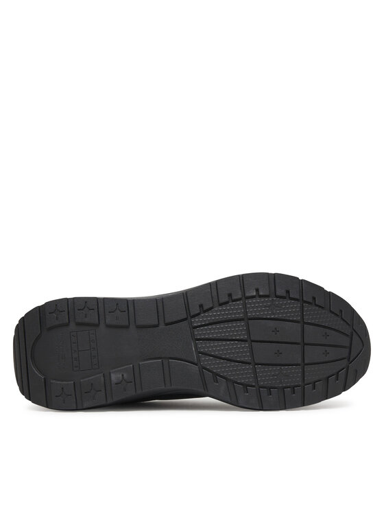 Tommy Jeans Tommy Jeans Sneakers Tjm Runner Leather EM0EM01621 Schwarz