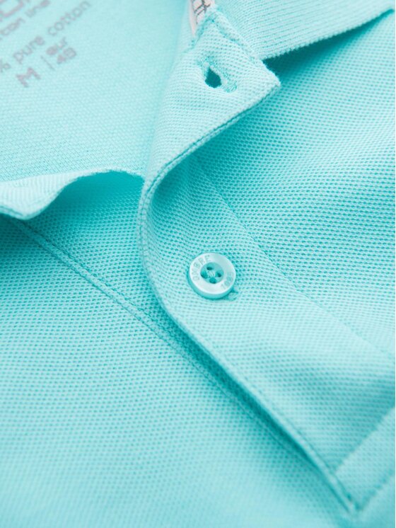 Ombre Ombre Polokošile OM-POBS-0100 Tyrkysová Regular Fit