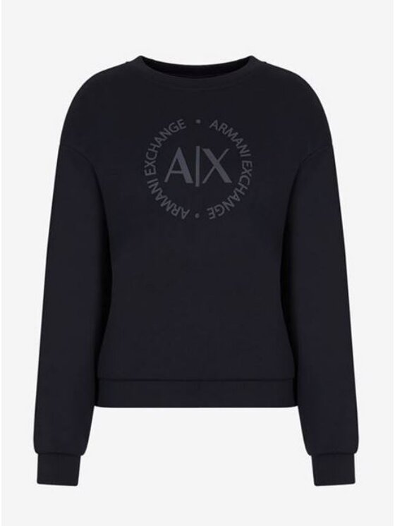 Armani Exchange Armani Exchange Mikina 8NYM67 YJGZ 1200 Černá Slim Fit