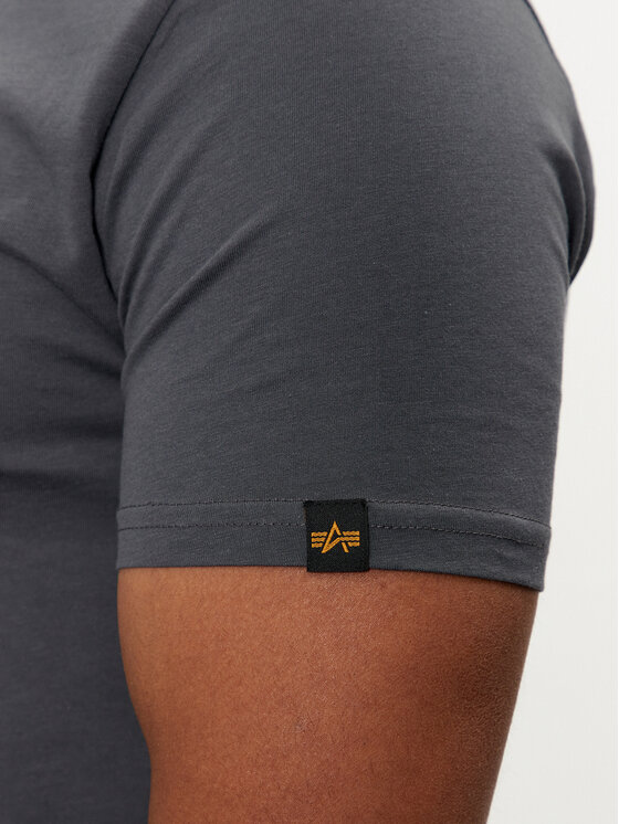 Alpha Industries Alpha Industries Póló Basic 100501 Szürke Regular Fit
