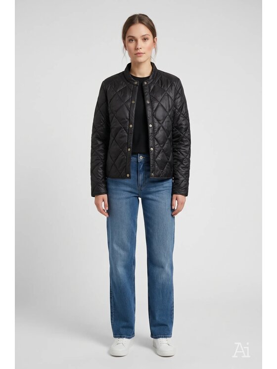 Cross Jeans Cross Jeans Kurtka przejściowa 81297-020 Czarny Regular Fit