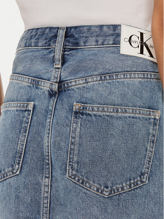 Calvin Klein Jeans Calvin Klein Jeans Džinsa svārki J20J223681 Zils Regular Fit