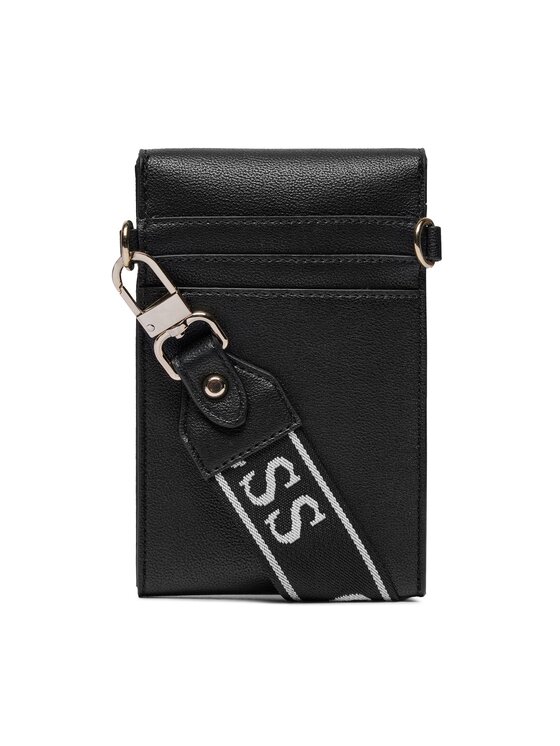 Guess Guess Rankinė telefonui Latona (BG) Mini-Bags HWBG92 11810 Juoda