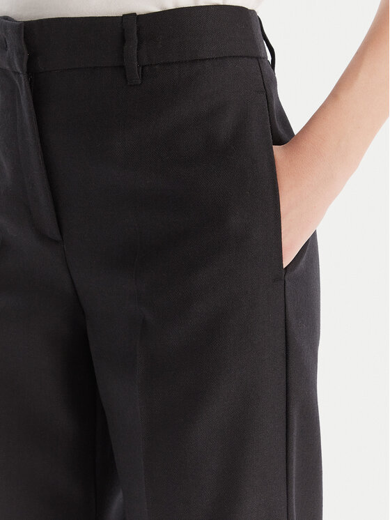 Marella Marella Pantaloni palazzo Renoir 2523136082 Negru Wide Leg