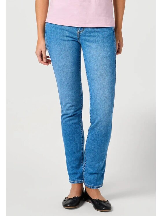 Wrangler Wrangler Jeansy Piper Niebieski Slim Fit
