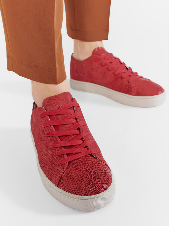 Crime London Crime London Sneakers Low Cut 25297PP1.70 Rot