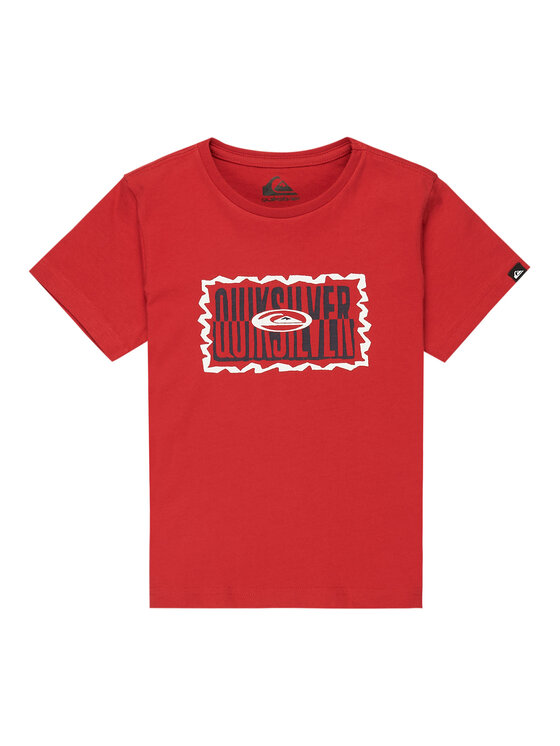 Quiksilver Quiksilver Póló Ev Gotam Foam EQKZT03568 Piros Regular Fit