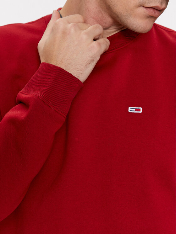 Tommy Jeans Tommy Jeans Μπλούζα DM0DM09591 Κόκκινο Regular Fit