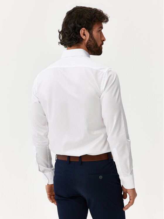 Evenemen Evenemen Koszula Tivro G Biały Slim Fit