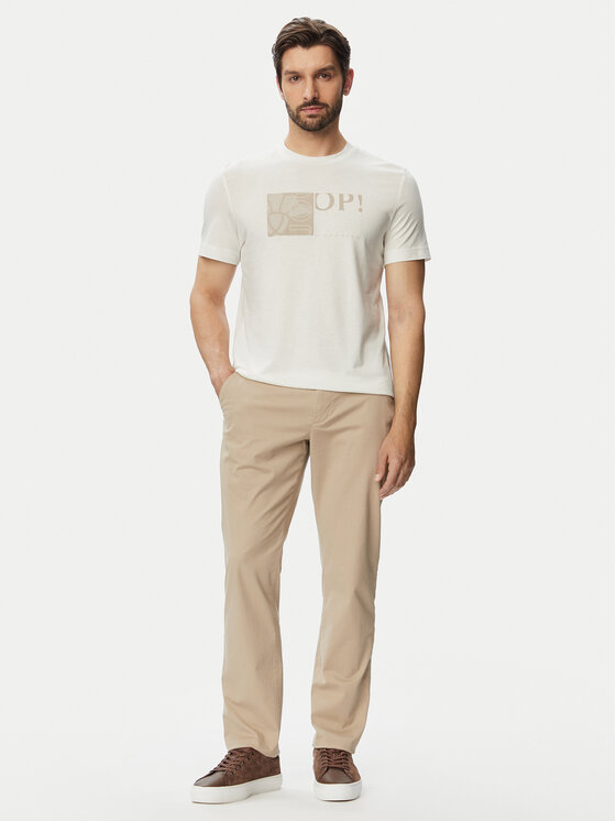 JOOP! JOOP! T-shirt Jj-Gislan 30103405 Crema Regular Fit