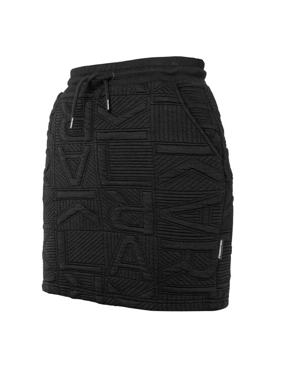 KARL LAGERFELD KARL LAGERFELD Spódnica mini 236W1252-999_S Czarny Regular Fit