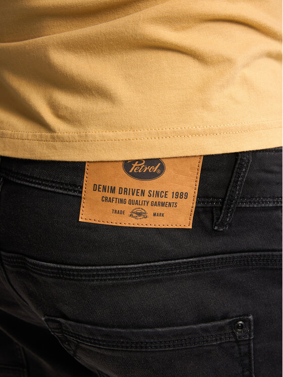Petrol Industries Petrol Industries Джинсові шорти M-ROS-SHO001 Сірий Slim Fit