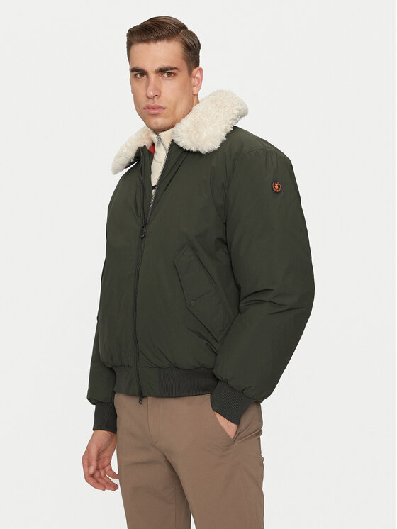 Save The Duck Bomber stila jaka D31959M COFY19 Zaļš Regular Fit