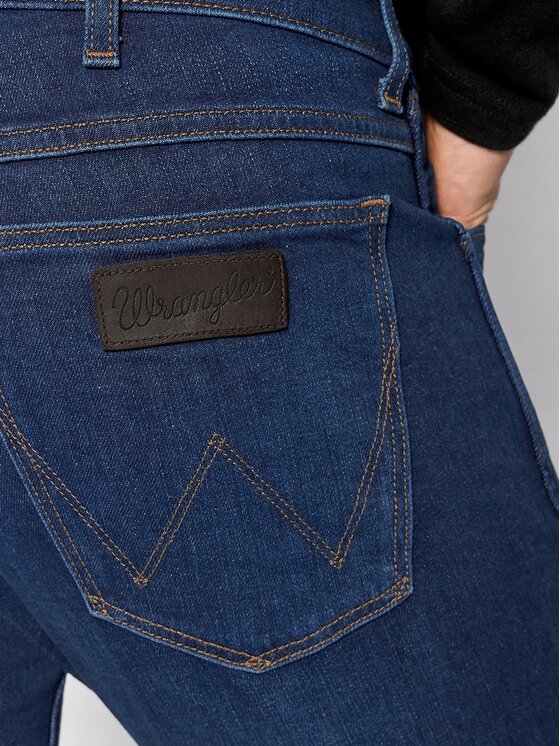 Wrangler Wrangler Jeansy Larston Niebieski Slim Fit